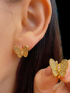 Aretes Mariposa Silvestre