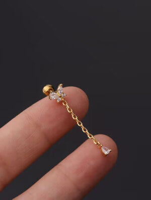 Piercing Delicada Gema