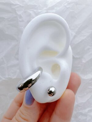 Ear Cuff Cielo Helado