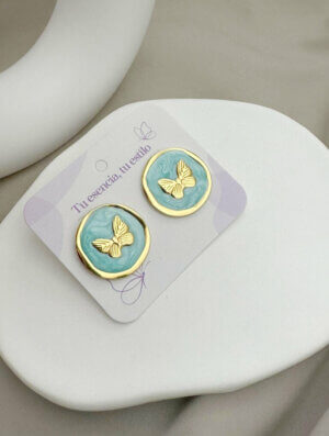 OUTLET Aretes Alas Menta