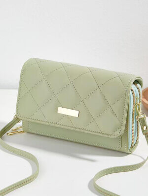 OUTLET Bolso Billetera Pistacho