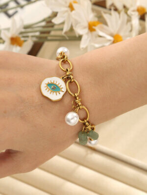 Pulsera Acero Luz Protectora